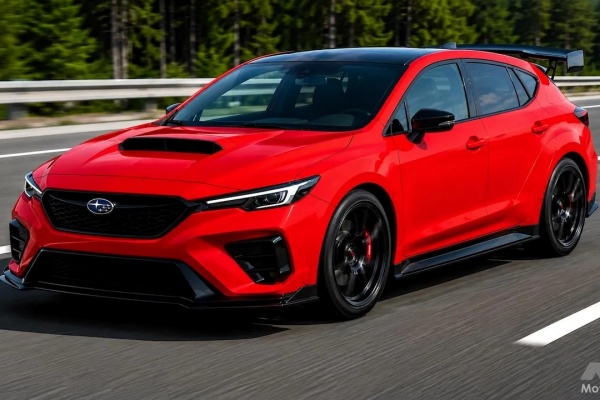 Subaru 有望推渦輪+手排的性能「硬皮鯊」！侵略感十足造型重現鋼砲風采