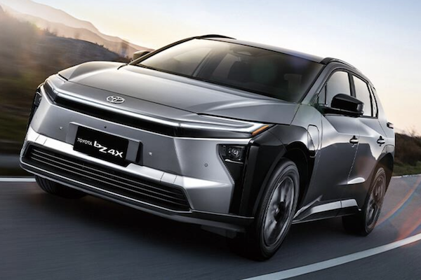 程式瑕疵使車輛失去動力 Toyota 部分 bZ4X 召回