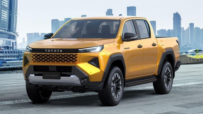 圖為現行 Hilux。
