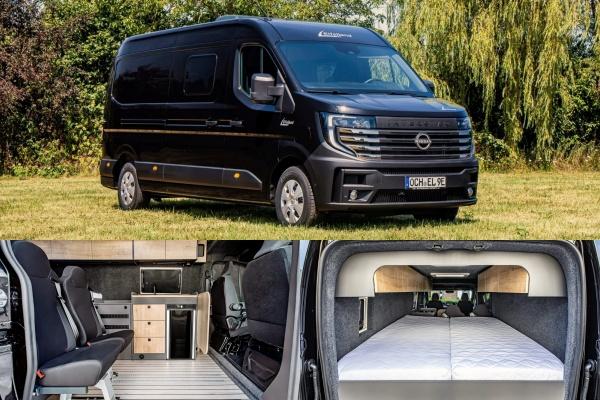 Nissan 推出全新露營車!完整廚房搭固定床鋪 取暖供電自己來