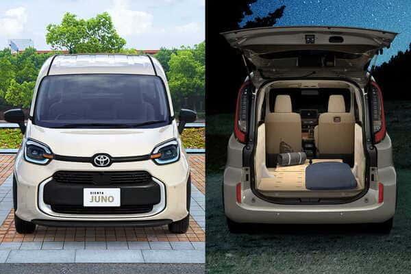Toyota 新年式 Sienta JUNO 同步登場!善用七人座大空間化身入門露營車