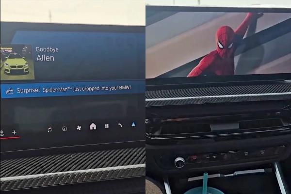 BMW 車內出現《蜘蛛人:重生日》廣告!大批車主怒批:有損豪華形象