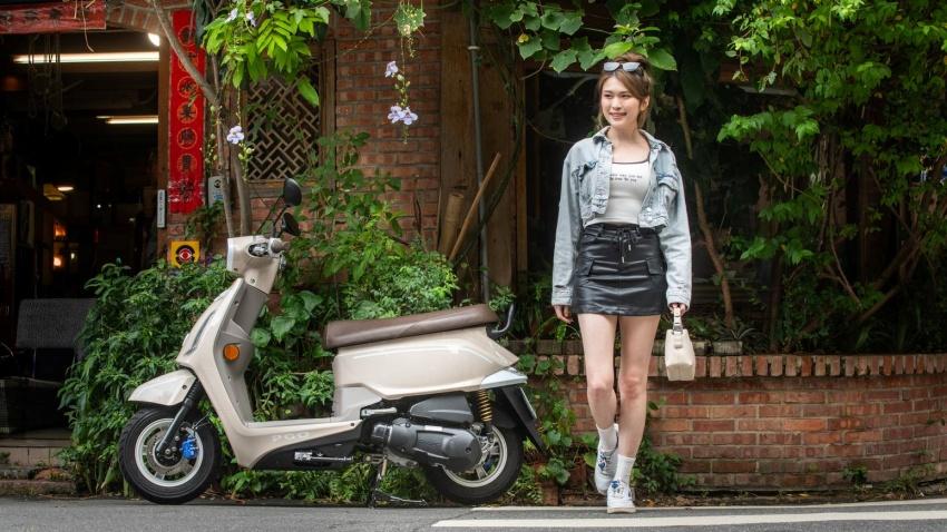 Spring 125 主打女性消費者，擁有低座高、豐富安全配備等特點。