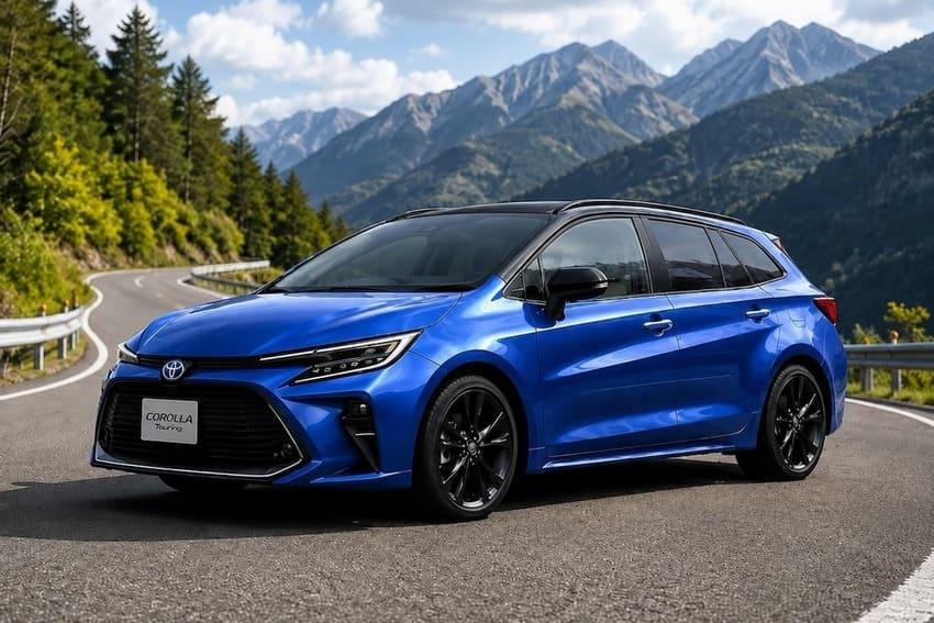 Toyota 新一代 Corolla Touring 旅行車預想造型曝光。（圖片來源：Response）