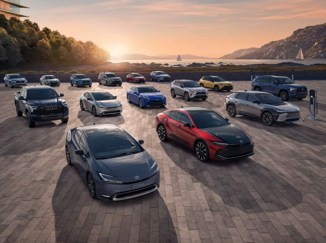 Toyota在全球各大市場都有舉足輕重的地位，旗下產品陣容龐大。