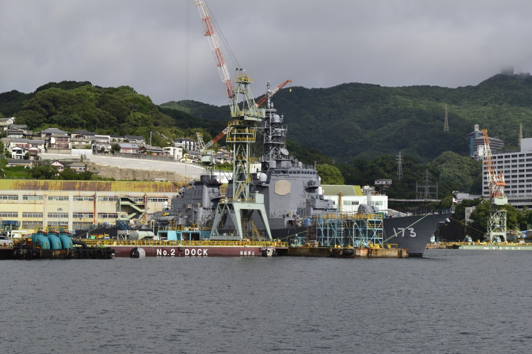 Mitsubishi最早是以造船為主，至今仍是全球知名造船廠之一。