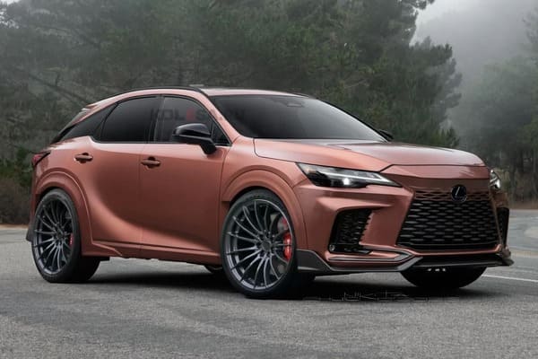 Lexus 性能版 RX 新造型搶先看！強勁油電輸出喊戰賓士 AMG、BMW M