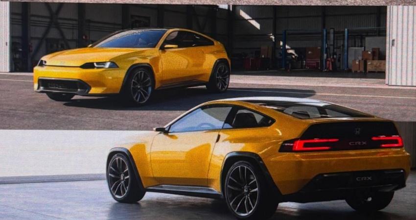 設計師釋出復活 Honda CRX 預想圖。