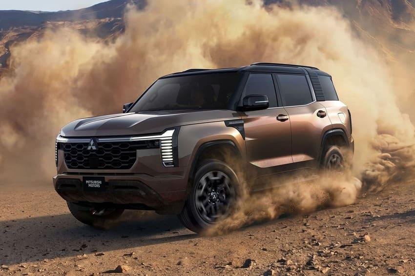 大改款 Pajero 擁有出色的全地形應對能力。