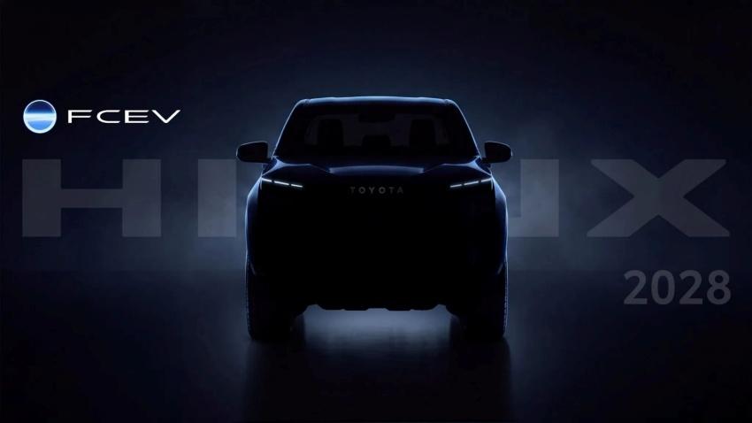 Toyota 預告推出 Hilux FCEV，預計有全新外型。
