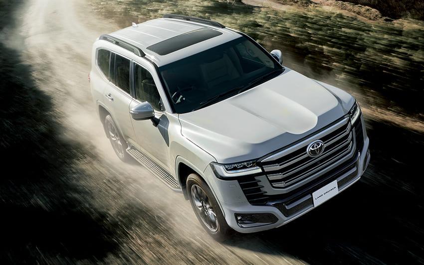 Toyota 在日本為旗艦越野休旅 Land Cruiser 300 進行年式更新。（圖片來源：Toyota）