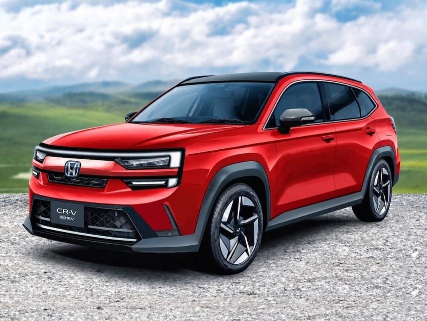 日媒釋出新一代 Honda CR-V 預想圖。