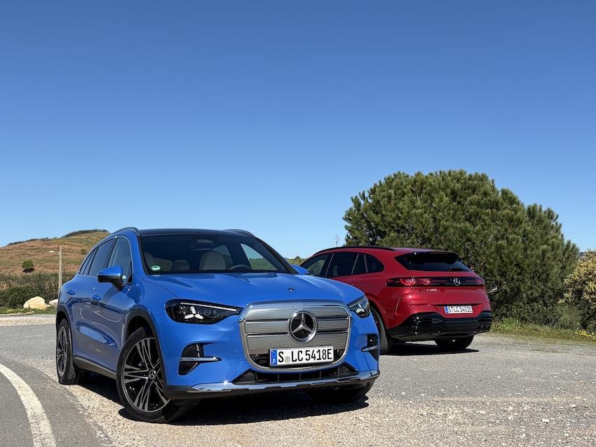 賓士純電 GLC，首登場的車型為 GLC 400 4Matic。