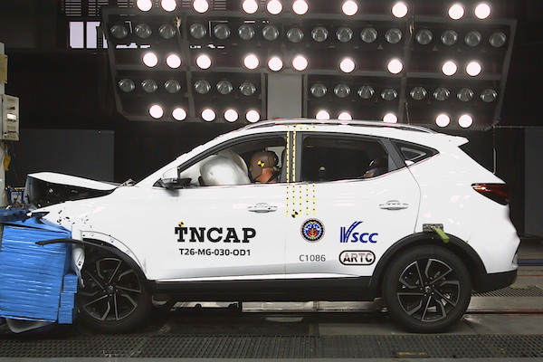 MG ZS TNCAP 測試成績不佳 台灣 MG 啟動召回、免費檢修