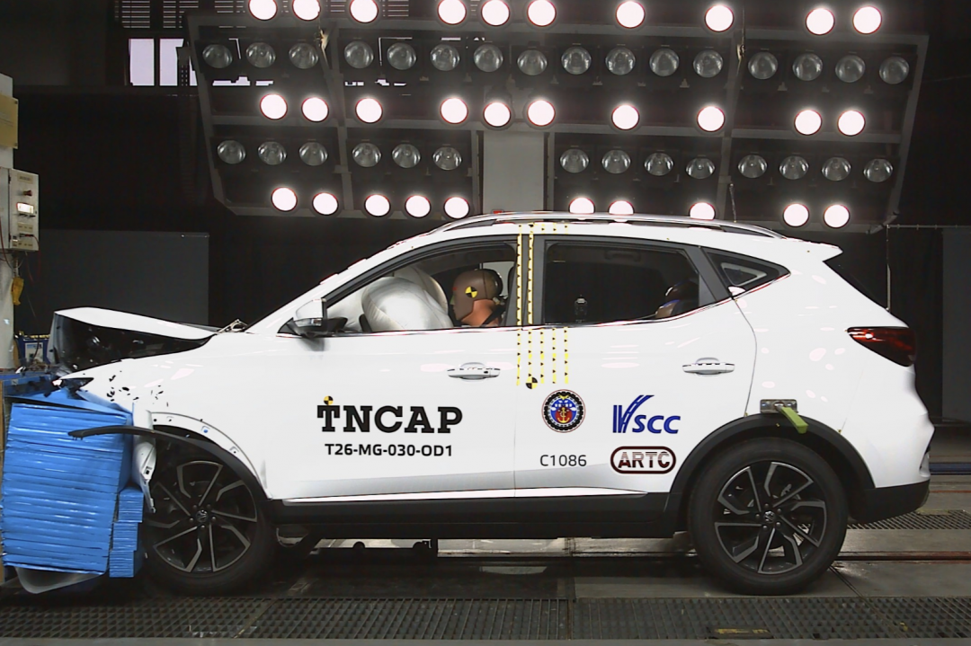 TNCAP公布第三季汽車撞測成績 MG ZS安全輔助扣分未能摘星 盲點偵測項目則拿下滿分
