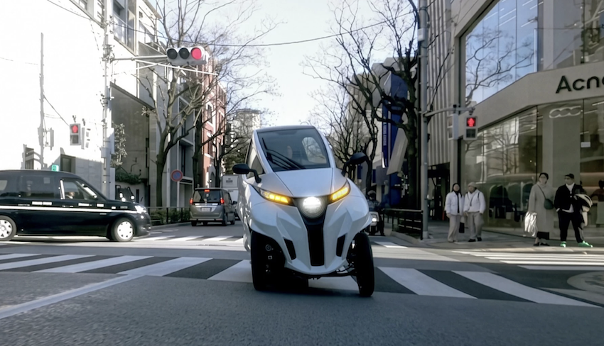 駕艙機車 Lean3 本月開始將在日本陸續交車。