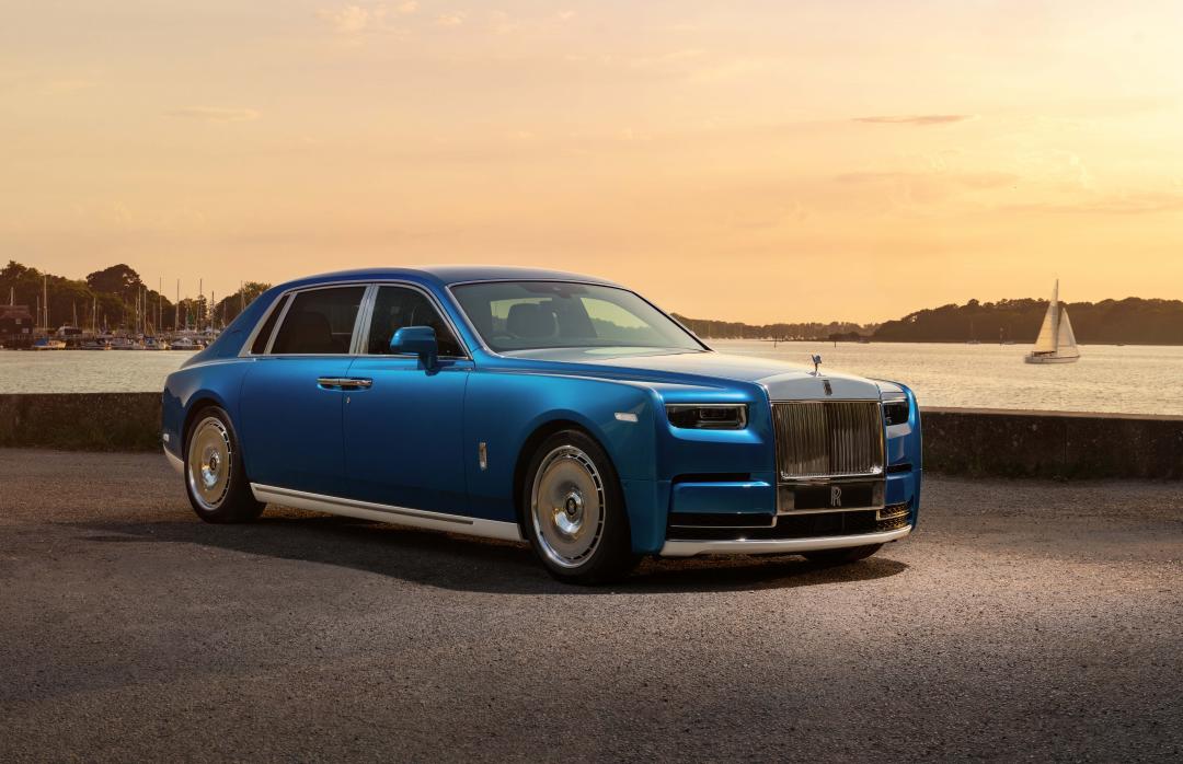 勞斯萊斯今年7月發表全球唯一的Phantom Regatta客製化豪奢座駕。