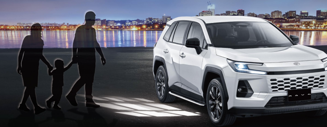 車美仕為 RAV4 推出車側動態迎賓光毯。