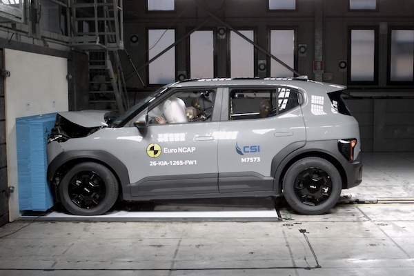 Kia EV2 獲 Euro NCAP 五星評價 碰撞預防表現待加強
