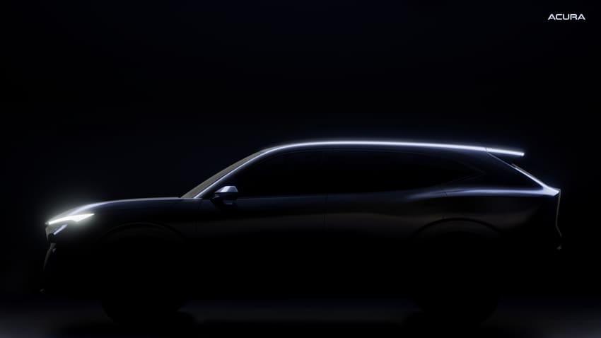 Acura 釋出全新大改款 RDX 側面輪廓，提前揭露外觀設計風格。