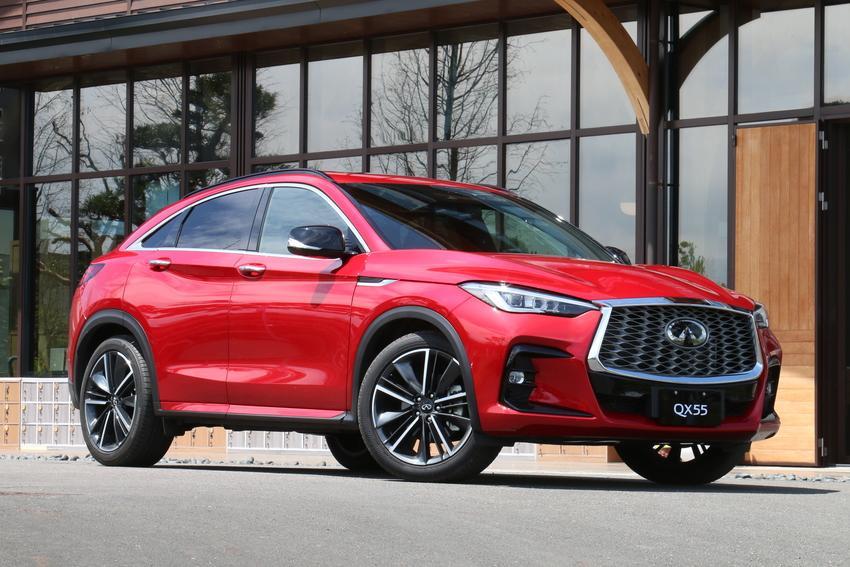 Infiniti 豪華跑旅 QX55 功成身退，已從台灣官網下架。