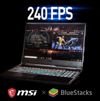 用電腦玩手遊 MSI與BlueStacks合作開發超高更新率模擬器