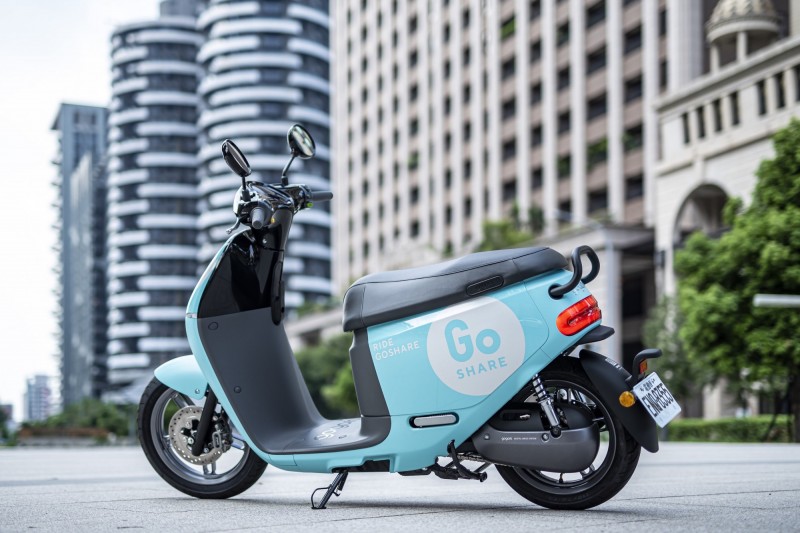 Gogoro1000輛共享機車搶進桃園 每分鐘租金2.5元