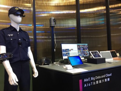 博遠開發的AI行動影像執法系統 小英、李顯龍都用得到