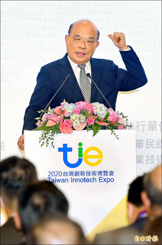 創新技術博覽會 蘇貞昌︰台灣是創新強國