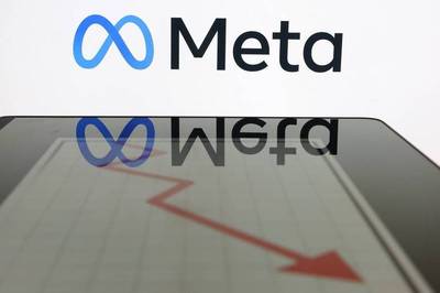 Meta股價連日慘跌 公司市值跌破6000億美元
