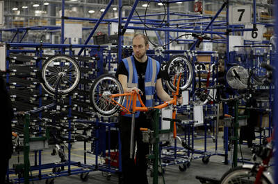 憂中國犯台 英國自行車大廠Brompton重組供應鏈