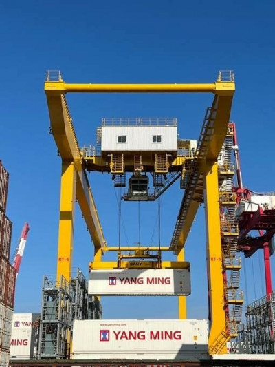 陽明北部貨櫃樞紐整建完成 有助美西乾冷櫃作業