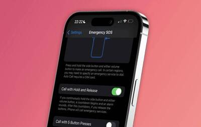 連人帶車摔進河裡 iPhone SOS救他一命