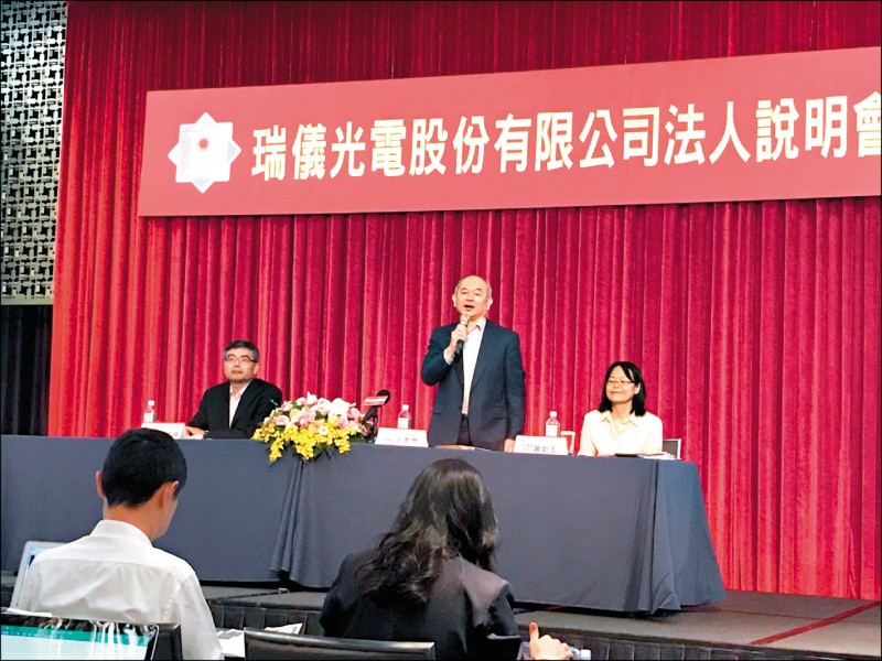 連5年賺進一個股本 瑞儀看好Q2營收2位數成長