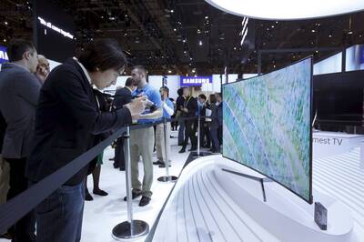 三星電視Q1全球市佔居冠 OLED市場仍是LG獨佔鰲頭