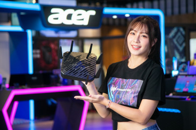 宏碁攜手NVIDIA開發電競路由器 獲NCC首款Wi-Fi 6E認證