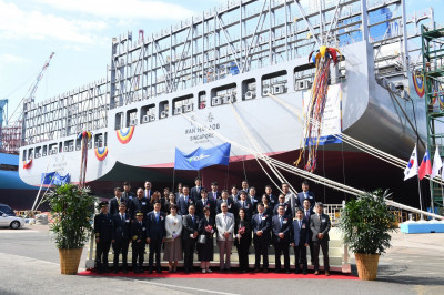 萬海舉行2艘1.32萬TEU命名典禮 交船後投入遠東美洲航線