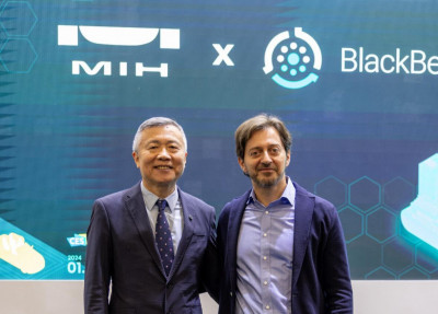 MIH擴大攜手黑莓合作 X計畫將導入IVY平台技術