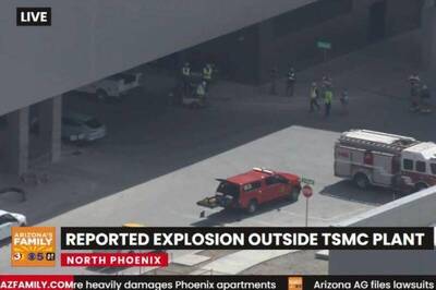 台積電美國廠爆炸 彭博：卡車司機重傷送醫不治