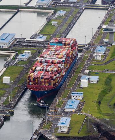 乾旱改善！巴拿馬運河每日通行船隻數量增加了