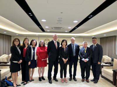 疫後最大規模美工會領袖團訪台  台美工會領袖座談會登場