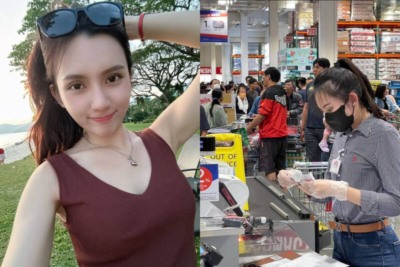 好市多女店員超美 全網暴動：排8小時都願意！