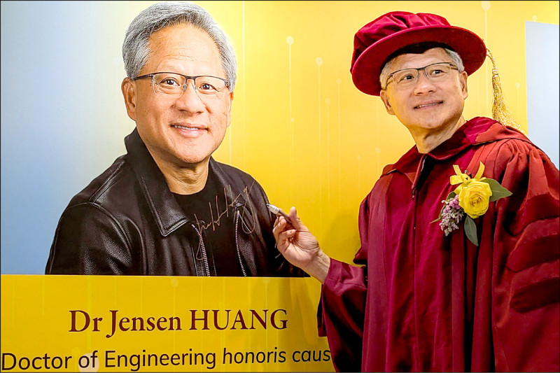 黃仁勳風光訪港未受抵制