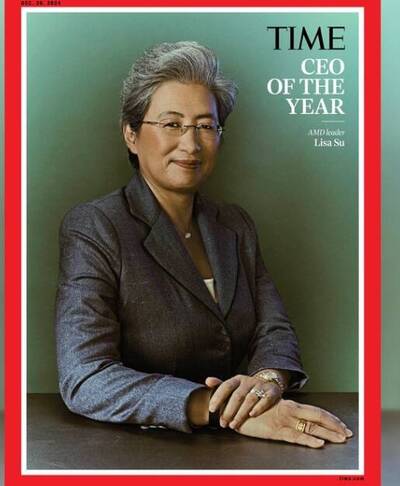 蘇姿丰獲選時代雜誌2024最佳CEO 網友呼為何不是他