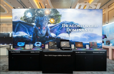 技嘉、微星各顯神通 美國CES展大秀AI實力