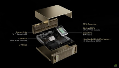 CES直擊》最小AI超級電腦亮相 黃仁勳點名聯發科貢獻