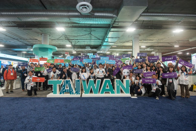 國科會8度赴美參與CES 科技新創基地大秀AI Taiwan設計