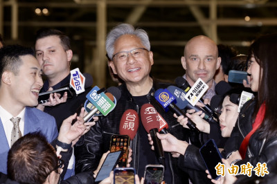 黃仁勳：今年也是大好年 明天與台灣供應鏈CEO們見面