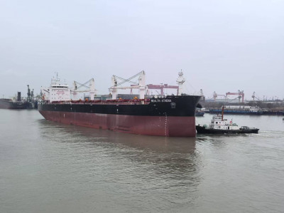 正德再添運力 第二艘8.13萬噸船舶加入營運