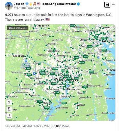 川馬揮刀大裁員、華盛頓特區爆逃離潮 ! 賣房增至1.5萬套